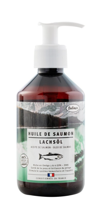 HUILE DE SAUMON - Stimule de système immunitaire et l'appétit