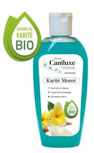 Shampoing au beurre de karité et monoï